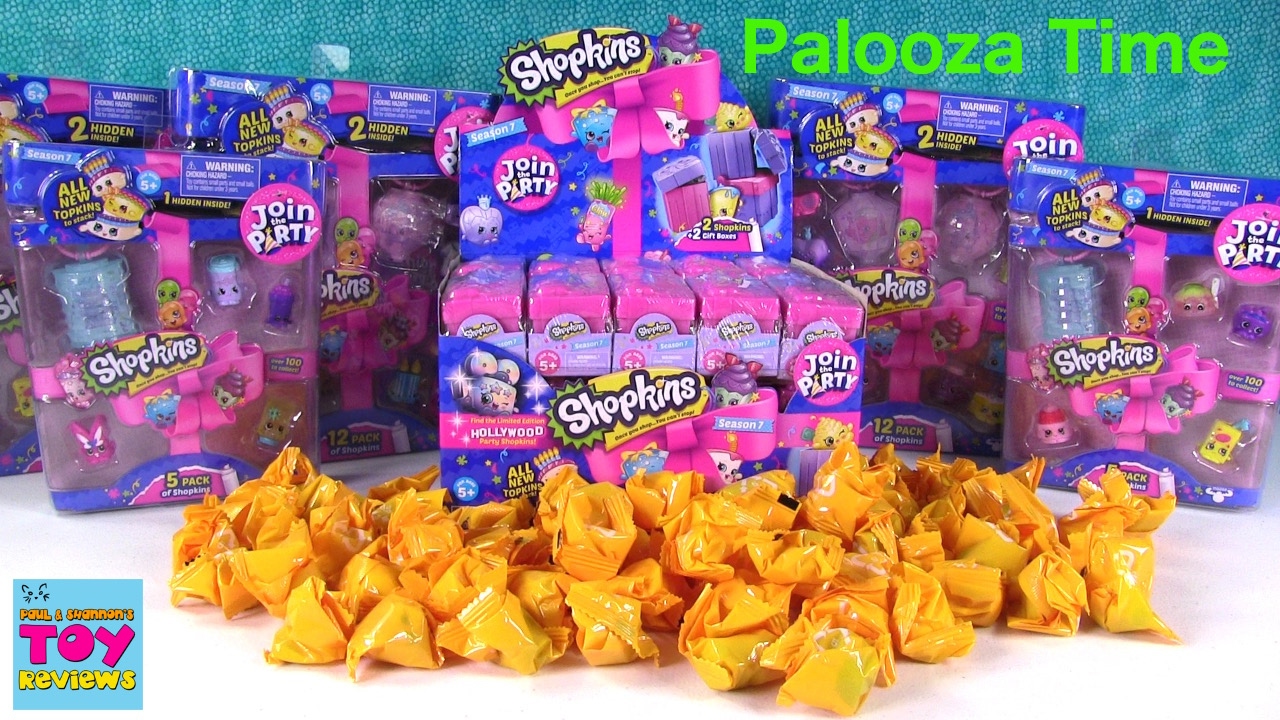 kawaii emoticons Shopkins Season 7 Palooza 2 Pack Full Box Toy Opening Blind Bag | PSToyReviews