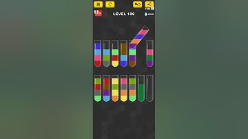water sort color puzzle level 139
