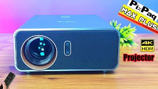 New Pixpaq Max Plus Projector Review 4K Hdr Support Projector Br Tech Films