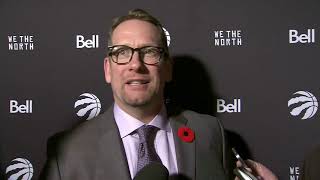 Nick nurse post-game interview - toronto raptors vs phoenix suns
november 2, 2018