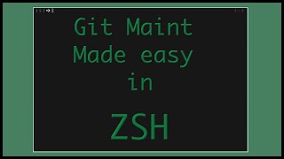 Git widgets in Zsh with Zle
