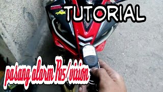 pasang alarm r15v2/vixion