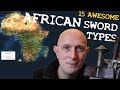 15 awesome african sword types you never knew existed how many did you know