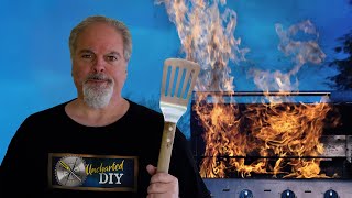 Grill on Fire? Convert Basic/Old Gas BBQ to Ceramic Briquettes - $50, 1/2 hour! Simple, DIY Upgrade