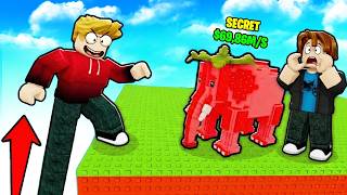 ROBLOX CHOP AND FROSTY GROW TALLER TO STEAL BRAINROTS