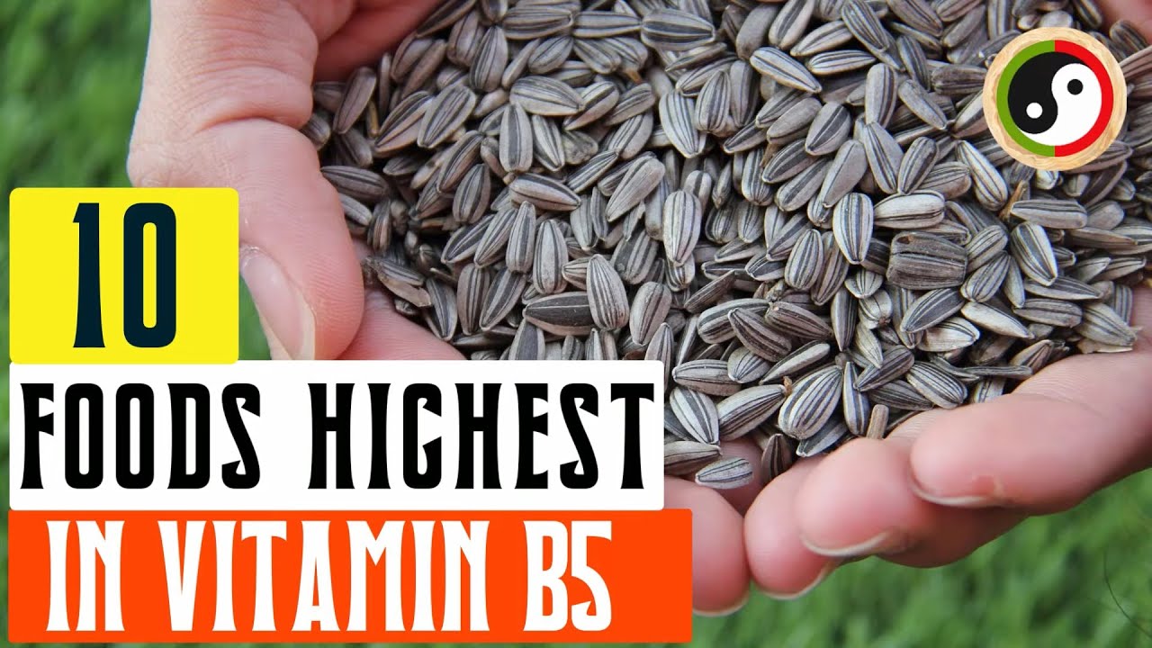 Top 10 Foods Highest in Pantothenic Acid Foods Highest in Vitamin B5