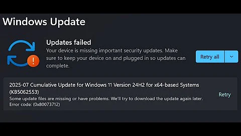 How to Fix Update KB5062553 Not Installing Install Error 0x800f081f On Windows 11