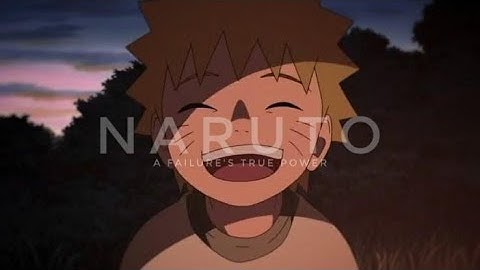 Naruto, A Failure