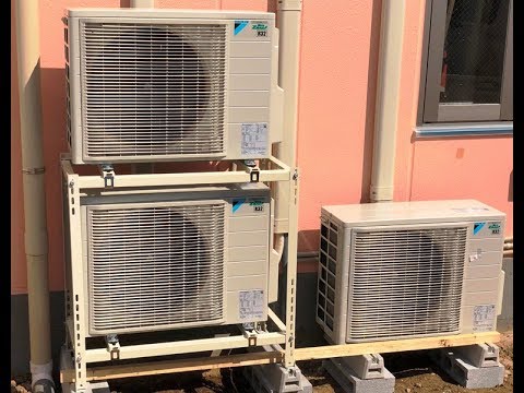 業務用エアコン工事 Youtube