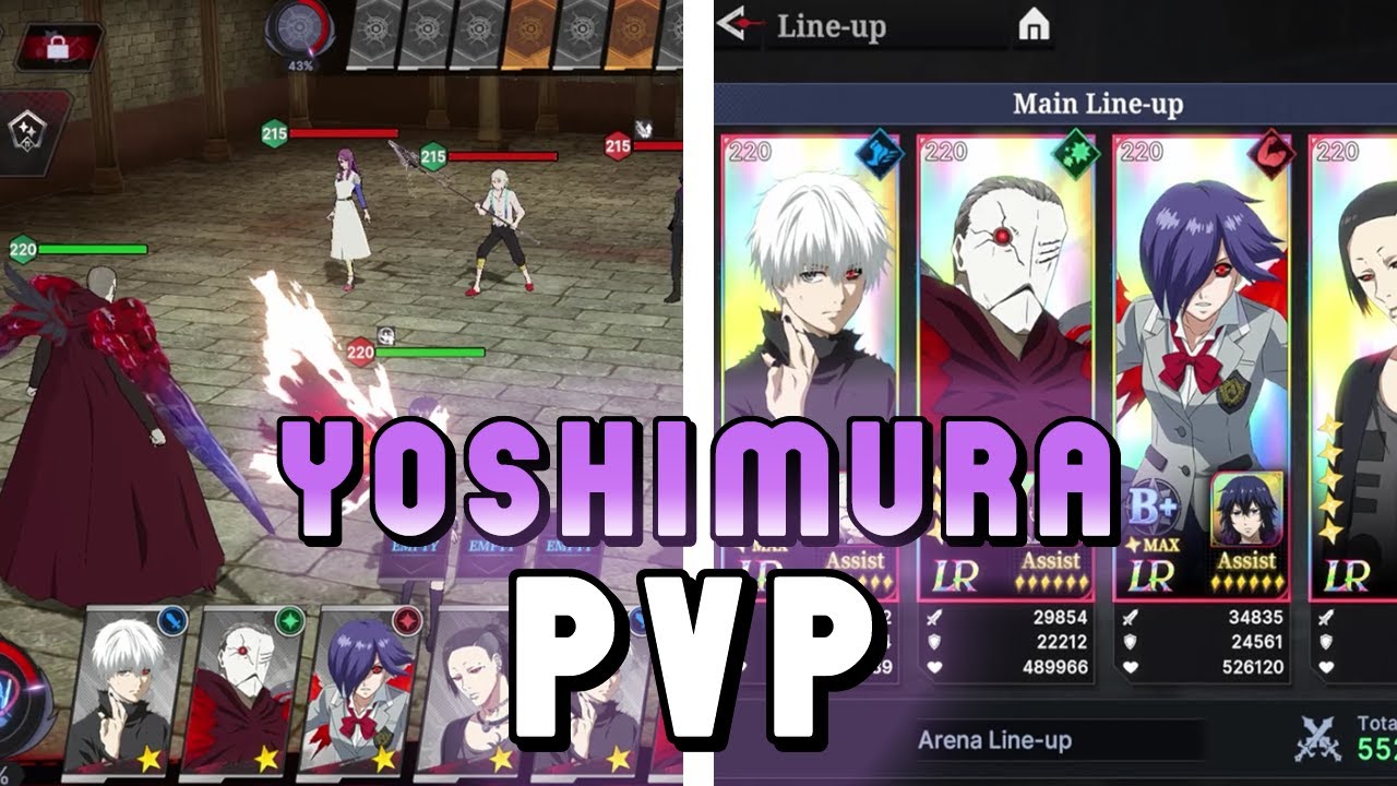 REAL TIME PVP WITH YOSHIMURA! | Tokyo Ghoul Break The Chains