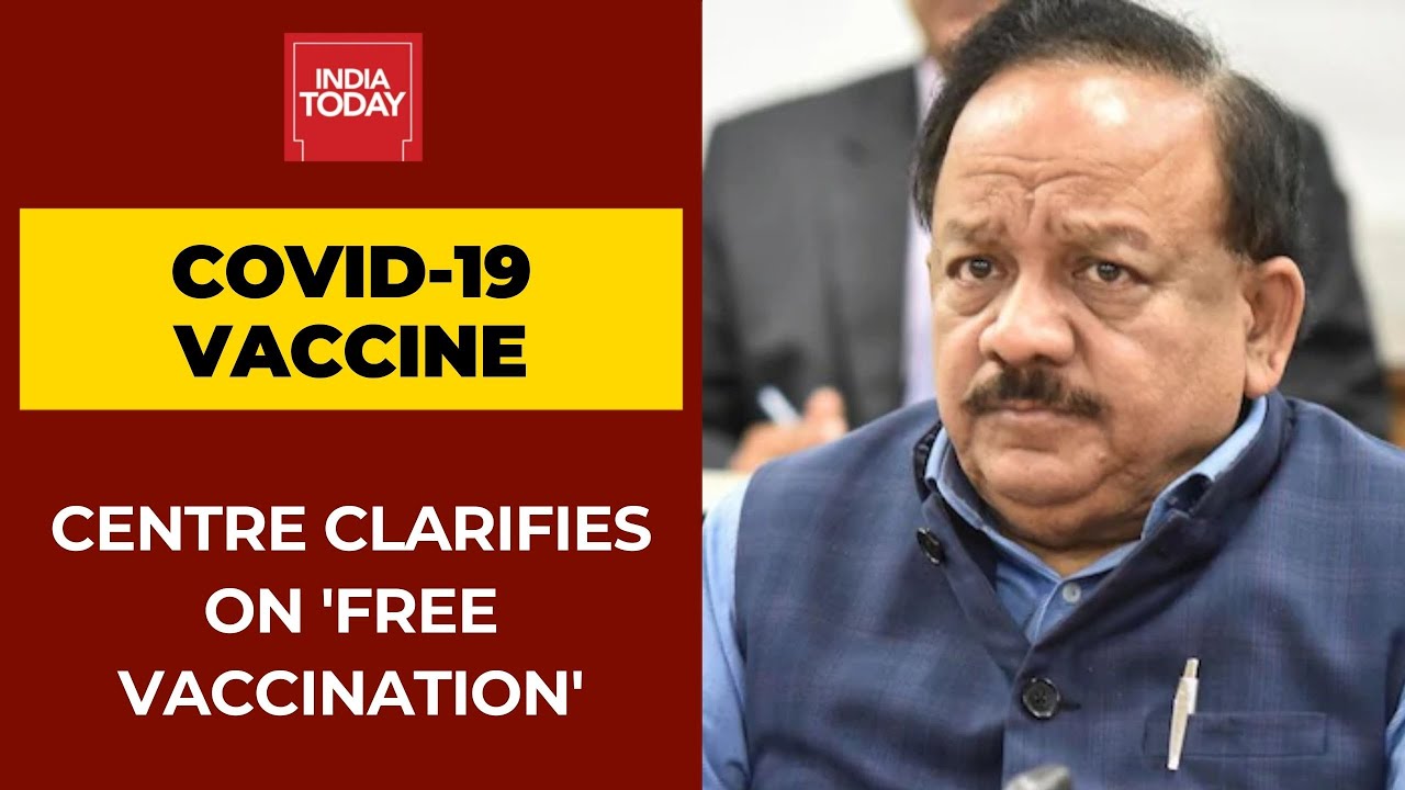 Free Covid Vaccination For Health Care, Frontline Workers, Clarifies Harsh Vardhan