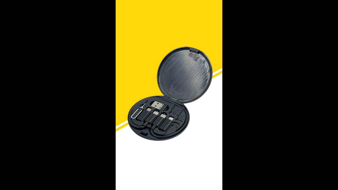 GrunX Stuff - All in One 60W Fast Charging Travel Set.