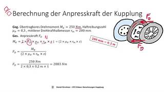 Kfz-Videos Mathematik Für Kfz-Mechatronikerinnen Berechnungen An Der Kupplung