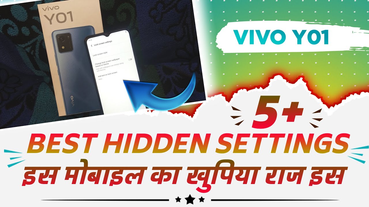 Vivo Y01 New Phone (2022) Best Hidden Settings Best Mobile Under 🔥8,000 ||