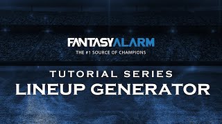 Brand New Lineup Generator Feature: Lock Pop-Up Tutorial