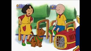 Caillou Gilbert goes to the vet caption