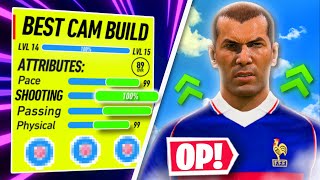 THE BEST CAM BUILD ON FIFA 22 PRO CLUBSZIDANE BUILD