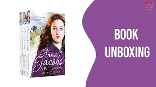Anna Jacobs The Irish Sisters Series 3 Books Set Threepenny Dreams - Book Unboxing