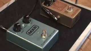 Silicon Fuzz Pedal Shootout ANALOGMAN Sunface BC108 vs MXR Classic 108 with SG & Jaguar Jr amp
