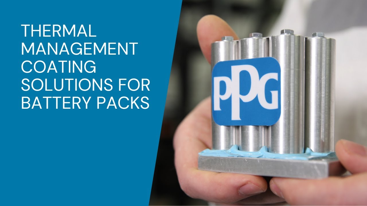 PPG Thermal Management Coating Solutions for Battery Packs