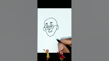 EASY DRAWING | MOTU PATLU | #viral #shorts #motupatlu