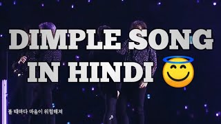 BTS dimple song (FMV) in hindi