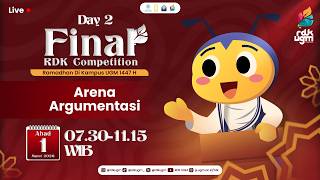 Final Lomba RDK Competition 1447 Η - Universitas Gadjah Mada #Day2