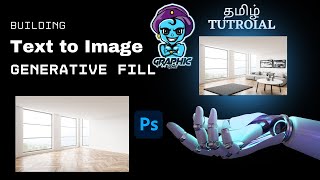 தமிழ்.. Adobe Photoshop Beta Text to Image AI image Generative fill tutorial #photoshopbeta