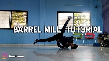 Best Barrel windmill tutorial in hindi by Bimal rana | No hand windmill Tutorial