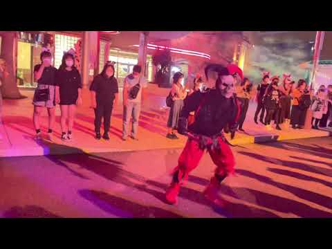 【usj ホラーナイト】最怖ピエロのラタタダンス