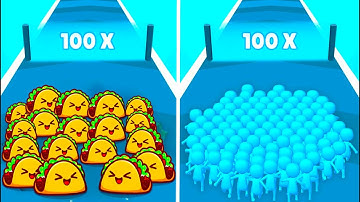 Food Run Vs Count Masters 🌽🍉🌽 Walkthrough All New Max Update Mobile Gameplay GH9234