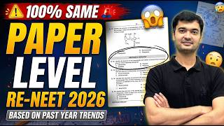 ReNEET 2026 Difficulty Level Exposed😳| ReNEET 2026 Paper Level | ReNEET 2026 Paper Analysis