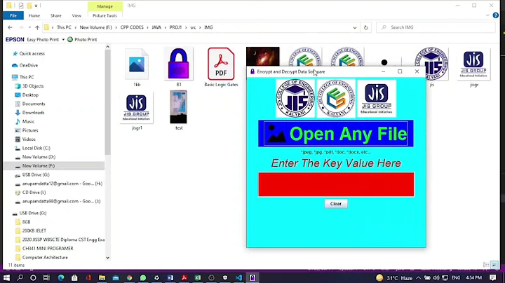 FILE ENCRYPT AND DECRYPT USING SOFTWARE JAVA