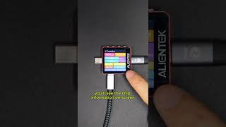 Not All USB-C Cables Are the Same… ⚠️ (E-Marker Test)  #alientek #c2 #shorts
