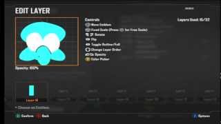 Black Ops 2 Squidward Emblem Tutorial
