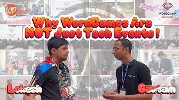 10 Years in WordPress | Why Community & WordCamps Matter More Than Skills