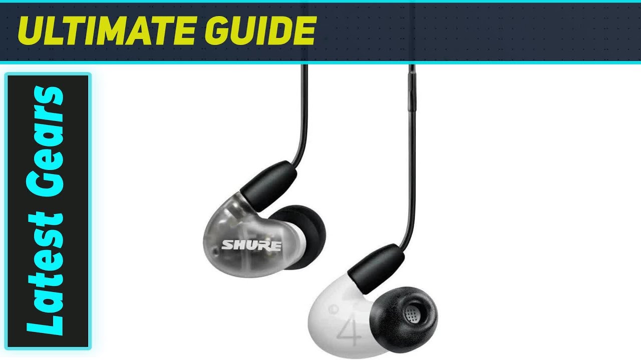 Shure AONIC 4 Earbuds: Best Wired Earbuds for Audiophiles? - YouTube