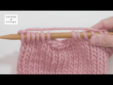 HOW TO CAST OFF STITCHES IN THE MIDDLE OF A ROW - KNITTING TUTORIAL