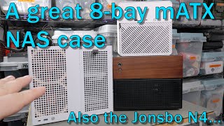 A great 8bay mATX NAS case! Also the Jonsbo N4...
