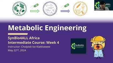 SynBio4ALL Intermediate Course | Week 4 – Metabolic Engineering