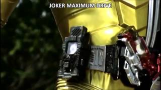 Kamen Rider W finishers  Maximum Drive movie Collection