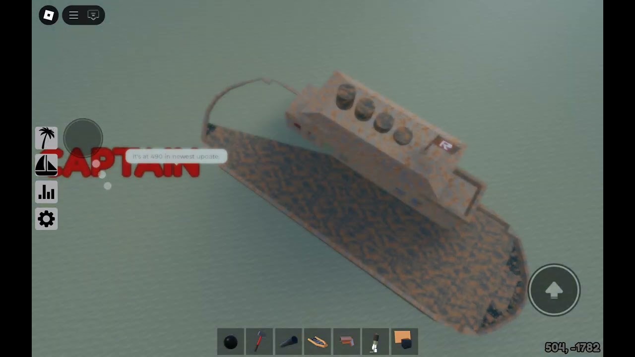 How to get the deep ocean Explorer badge in sail and sink simulator!