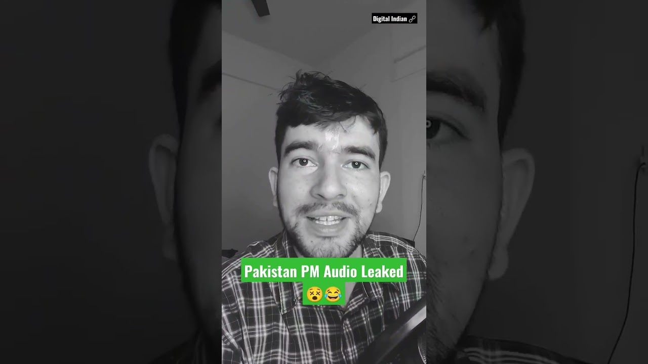 Pakistan PM Audio Leak 🇵🇰😵 | Reaction