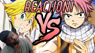 Popping Stuff Meliodas Vs Natsu Rap Battle Reaction