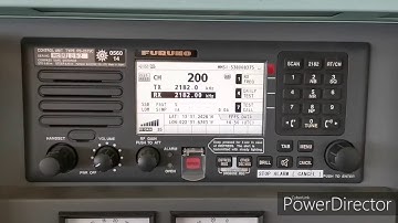 FURUNO MF/HF DSC Test