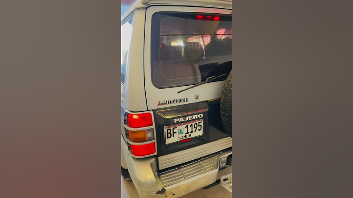 MITSUBISHI PAJERO 1992/2010 Full Geniun UP For Sale