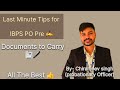 Last minute Tips for IBPS PO pre exam 2025 #ibpspoexam 