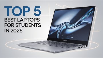 Top 5 Best Laptops for Students in 2025 — Portability, Power & Price