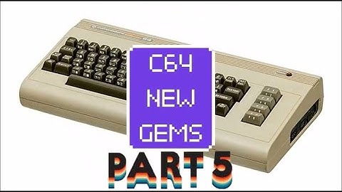 C64 New Gems Part 5 - Great Commodore 64 games from 2014 - 2020