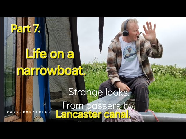 Narrowboating the Lancaster canal. Galgate. My journey continues.. class=